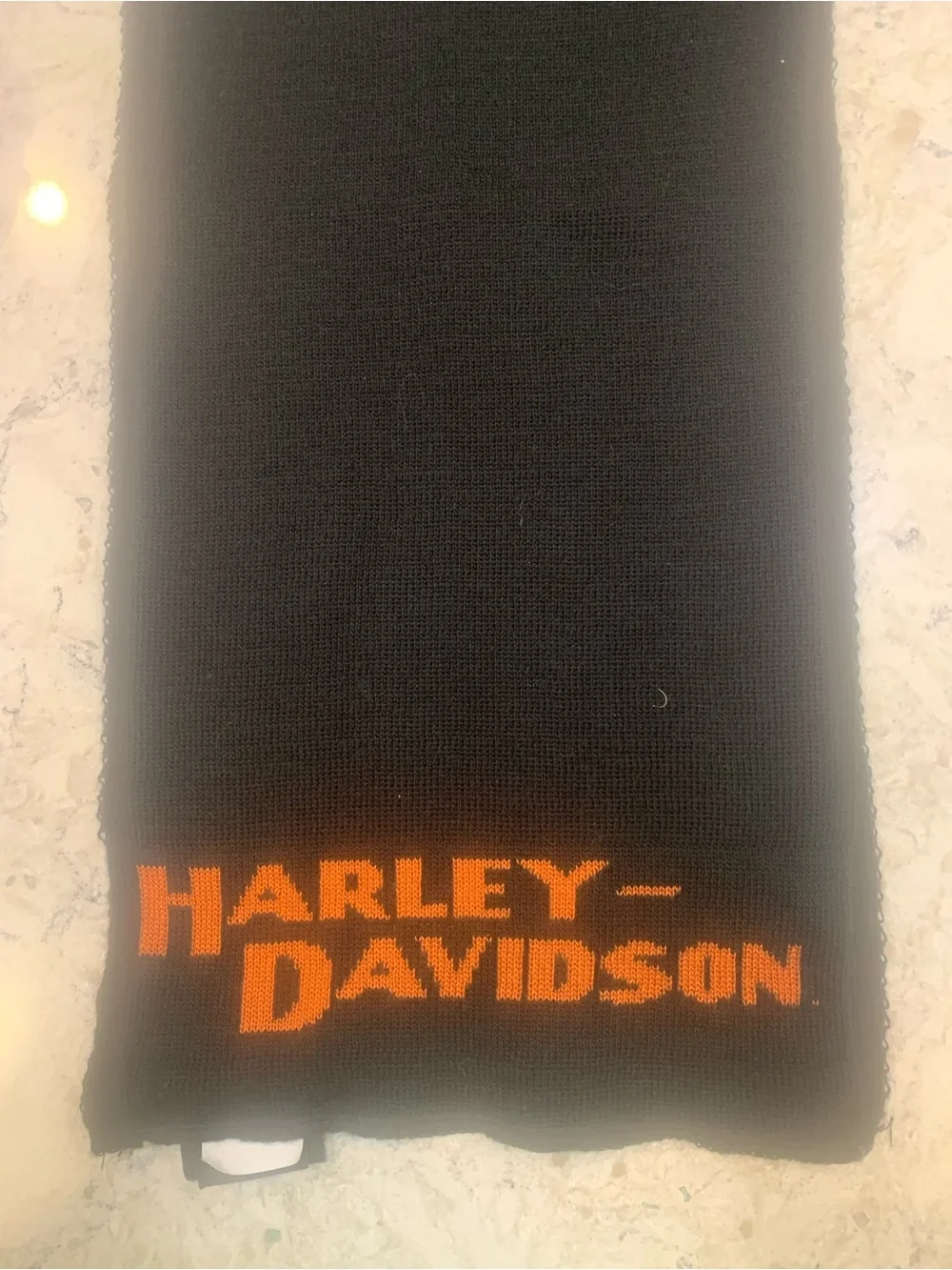Harley-Davidson Black Hat with neck scarf